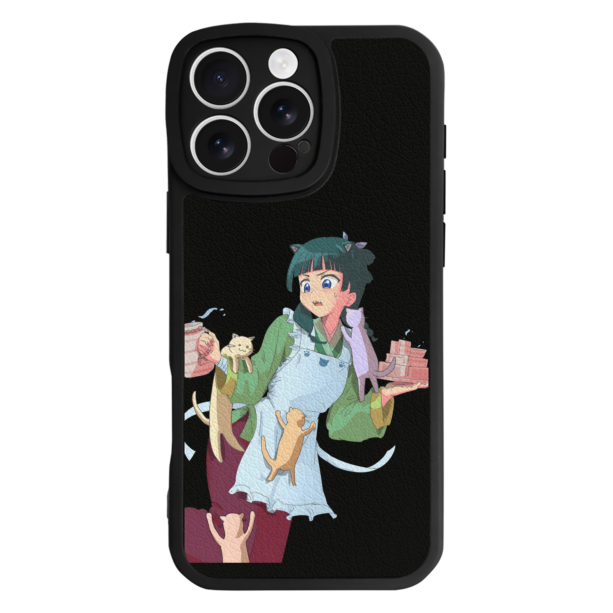 薬屋のひとりごと The Apothecary Diaries 【iPhone 16シリーズ対応】シリコンスマホケース（レザー調） 材質：シリコン